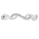 .17ct Diamond Wedding Band Ring 14KT White Gold
