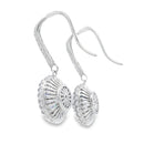 8.33ct Moissanite Dangle Earrings Sterling Silver