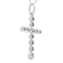 .50ct Diamond Cross Religious Pendant 14KT White Gold
