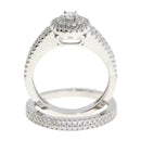 Cubic Zirconia CZ SS Bridal Sterling Silver