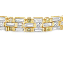 Lab Grown Diamond Tennis Bracelet 14KT Yellow Gold