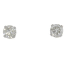.75ct Diamond Stud Earrings 14KT White Gold