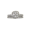 1.30ct Diamond Engagement Ring Set 10KT White Gold