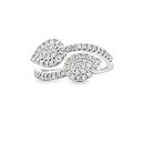 Genuine .50ct Diamond Ring 10KT White Gold