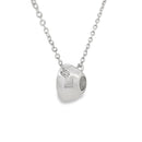 1.00ct Lab Grown Diamond Pendant Sterling Silver