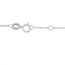 .67ct Sapphire Diamond Bracelet 14KT White Gold