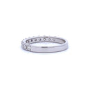 .75ct Diamond Wedding Band Ring 14KT White Gold