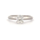 Natural .88ct Moissanite Sterling Silver