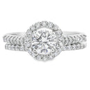 Cubic Zirconia CZ SS Bridal Sterling Silver