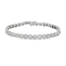 Lab Grown Diamond Tennis Bracelet 10KT White Gold