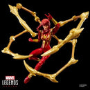 Spider-Man Marvel Legends Magic: The Gathering Mary Jane Watson (Iron Spider) 6-Inch Action Figure and Card