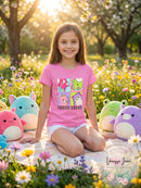Carters Squishmallow Girls Squish Squad Tee, Size M(7-8)