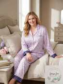 Charter Club Women's Satin Notch-Collar Pajama Top