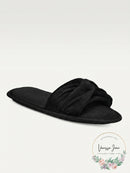 Charter Club Twisted Open-Toe Slippers