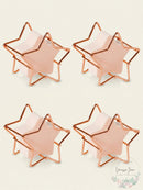2 PC RH Macy Beauty Collection Cosmetic Star Shaped Sponge & Holder Pink