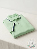 PGA Tour Mens Athletic-Fit Performance Stretch Moisture-Wicking Printed Polo, MD