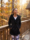 Ideology Womens Winter Faux Fur Jacket