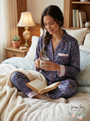 Charter Club Women's Satin Notch-Collar Pajama Top