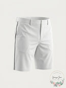 Calvin Klein Mens Flat-Front 10 In Shorts, Size 32W