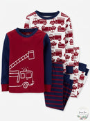 Carter's Baby Boys 4-Pc. Snug-Fit Cotton Pajamas Set, size 24 months