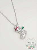 RH Macy Lab-Created MultiGemstone Pendant Necklace Sterling Silver