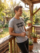 Levis Mens Heathered T-Shirt, Size Medium