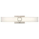 Kichler Bordeaux Linear Bath 22 LED Polished Nickel