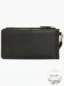 INC International Concepts Deliz Long Bifold Wallet (Black)