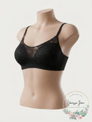 Le Mystere Womens Stretch-Lace Wireless Bra