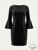 Jessica Howard Bell-Sleeve Sheath Dress
