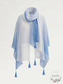 I.n.c. Ombre Tissue-Weight Wrap, O/S-Lavender