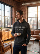 Michael Kors Mens Merino Wool Sweater Charcoal Pullover Hooded