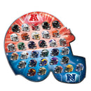 NFL - Teams Helmet 500 Piece Shaped Jigsaw Puzzle