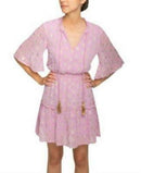 Raga Kenna Metallic-Dot Dress, Size Small