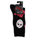 Jason (Friday the 13th) Neon Character Crew Socks