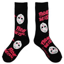 Jason (Friday the 13th) Neon Character Crew Socks