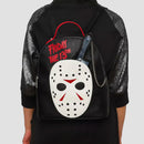 Jason Voorhees Mask & Cleaver (Friday the 13th) Mini Backpack & Coin Purse