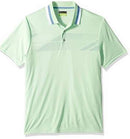 PGA Tour Mens Athletic-Fit Performance Stretch Moisture-Wicking Printed Polo, MD