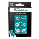 Miami Dolphins Dice Set - 19mm