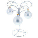 12-Arm Spiral Fountain Brass Silver Metal Ornament Stand Display 11.5 Inches