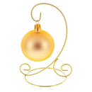 Twisted Wire Gold Metal Ornament Stand Display 7.2 Inches (Taiwan)