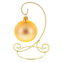Twisted Wire Gold Metal Ornament Stand Display 7.2 Inches