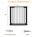 30-32.5 Inch Wide Safety Gate with 30 Inch Scientific Height