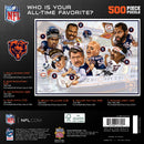 Chicago Bears - All-Time Greats 500 Piece Jigsaw Puzzle