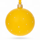 Cheeky Wink and Kiss Facial Expressions Glass Ball Christmas Ornament 3.25 Inches