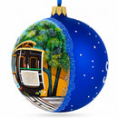 I Love San Francisco, California Glass Ball Christmas Ornament 4 Inches