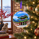 Gyeongbokgung Palace, Seoul, South Korea Glass Ball Christmas Ornament 4 Inches
