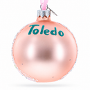 Toledo Museum of Art, Toledo, Ohio Glass Ball Christmas Ornament 3.25 Inches