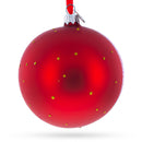 Vincent van Gogh "Irises" Glass Ball Christmas Ornament 4 Inches