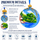 Wisconsin Dells Glass Ball Christmas Ornament